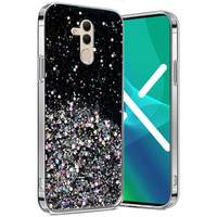 Чoхол до Huawei Mate 20 Lite, Glittery, чорний