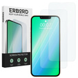 2x Закаленное стекло для iPhone 13 Mini, ERBORD 9H Hard Glass на экране