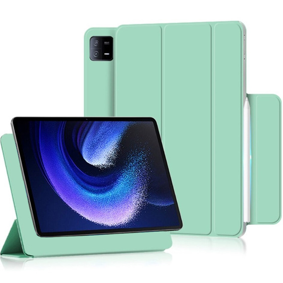 Чехол до Xiaomi Pad 6, Magnetic Smartcase, светло-зеленый