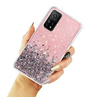 Чехол до Xiaomi Mi 10T 5G / Mi 10T Pro 5G, Glittery, светло-розовый