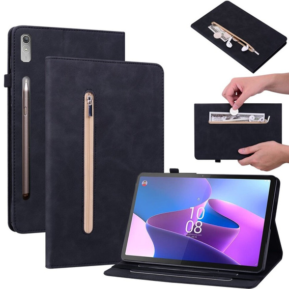 Чoхол до Lenovo Tab P11 Pro Gen 2, Wallet Pen Slot, чорний