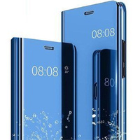 Чехол до Oppo Reno5 5G, Clear View, Светло-голубой