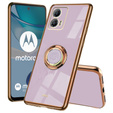 Чoхол до Motorola Moto G53 5G, Electro Ring, фіолетовий