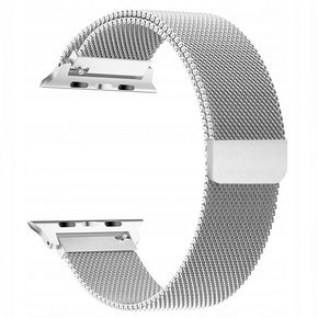 Браслет Milanese для Apple Watch  1/2/3/4/5/6/7/SE (38/40MM) - Silver