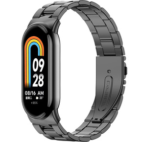 Браслет Stainless для Xiaomi Smart Band 8, Black