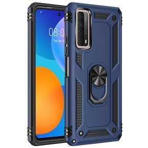 Бронированный Чехол до Huawei P Smart 2021, Nox Case Ring, синий