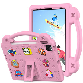Детский чехол для iPad Pro 11 2020/2021/2022 / iPad Air 4/5 2020 2022, Cute Patterns, с подставкой, розовый