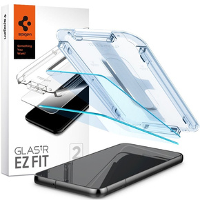 Закаленное стекло с монтажной рамкой SPIGEN Glas.TR EZ FIT для Galaxy S23+ Plus(2 штуки)