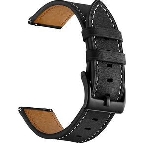 Кожаный ремень   Herms  для Galaxy Watch 42mm - black