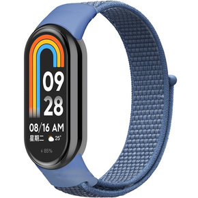 Нейлоновый ремешок для Xiaomi Smart Band 8, синий