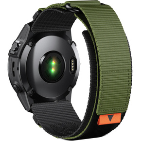 Нейлоновый ремешок до Garmin Fenix 8 51mm, Green