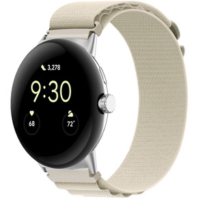 Нейлоновый ремешок до Google Pixel Watch, Beige