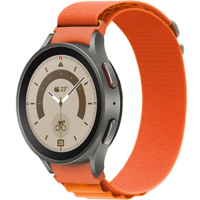 Нейлоновый ремешок до Samsung Galaxy Watch 4 5 40/42/44/46/45MM Pro, Orange