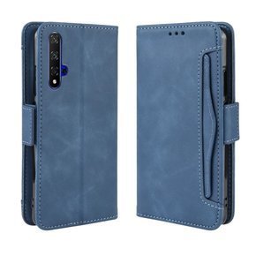 Откидной чехол для Huawei Honor 20 / Nova 5T, Card Slot, синий