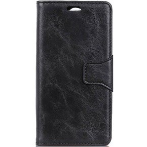 Откидной чехол для Huawei P30 Pro, Split Leather Wallet, чёрный