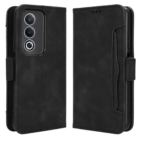 Откидной чехол для Oppo A80, Card Slot, чёрный