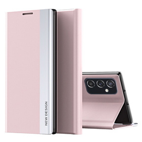 Откидной чехол для Samsung Galaxy M52 5G, Side Magnetic, розовый