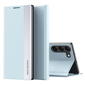 Откидной чехол для Samsung Galaxy S23, Side Magnetic, синий