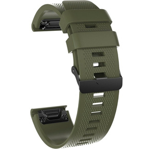Резиновый браслет для Garmin Fenix 3/5X/3HR/5X Plus/6X/6X Pro - Army Green