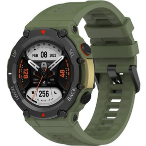 Силиконовый ремешок для Amazfit T-Rex 2, Green