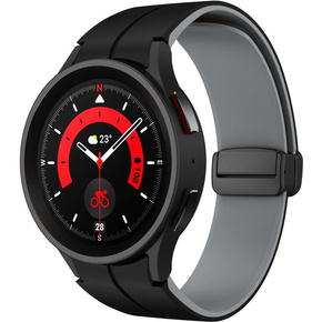 Силиконовый ремешок для Fitbit Inspire 3, Red Samsung Galaxy Watch 4 / 5 40/42/44/46/45MM PRO, Dark Blue / Red