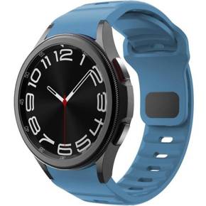 Силиконовый ремешок для Fitbit Inspire 3, Red Samsung Galaxy Watch 4 / 5 40/42/44/46/45MM PRO, Dark Blue / Red