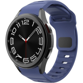 Силиконовый ремешок для Fitbit Inspire 3, Red Samsung Galaxy Watch 4 / 5 40/42/44/46/45MM PRO, Dark Blue / Red