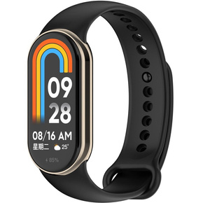 Силиконовый ремешок для Xiaomi Smart Band 8, Black