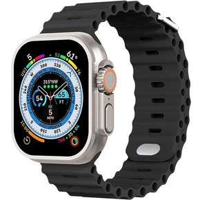 Силиконовый ремешок Apple Watch Ultra 49mm, Black
