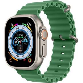 Силиконовый ремешок Apple Watch Ultra 49mm, Green