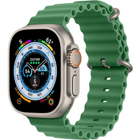 Силиконовый ремешок Apple Watch Ultra 49mm, Green