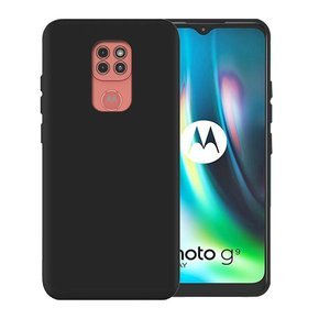 Тонкий корпус для Motorola Moto G9 Play/E7 Plus, Slim, чёрный