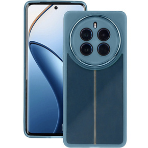 Тонкий корпус для Realme 12 Pro 5G / 12 Pro+ 5G, Slim, прозрачный / синий