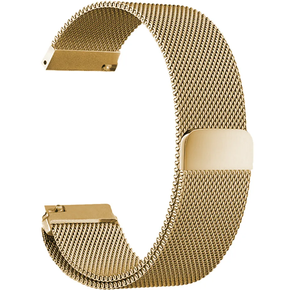 Универсальный миланский браслет 18 мм, золотой