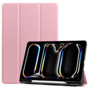 Чехол для Apple iPad Pro 13" 7 gen. 2024 (A2925, Smartcase с местом для стилуса, розовый