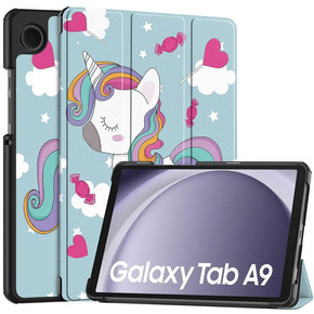 Чехол для Samsung Galaxy Tab A9, Smartcase, unicorn