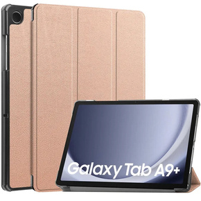 Чехол для Samsung Galaxy Tab A9+, Tri-fold, озовый rose gold