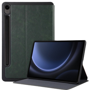 Чехол для Samsung Galaxy Tab S9 FE, Smartcase с местом для стилуса, зелёная