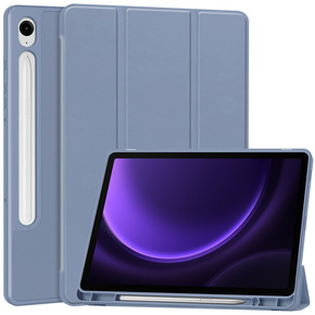 Чехол для Samsung Galaxy Tab S9 FE, Smartcase с местом для стилуса, фиолетовый