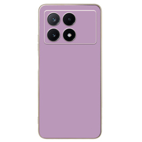 Чехол для Xiaomi Poco X6 Pro 5G, Glamour CamShield, фиолетовый