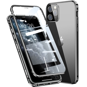 Чехол для iPhone 11 Pro, Magnetic Dual Glass, чёрный