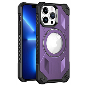 Чехол для iPhone 13 Pro Max, Heavy Duty, для MagSafe, фиолетовый