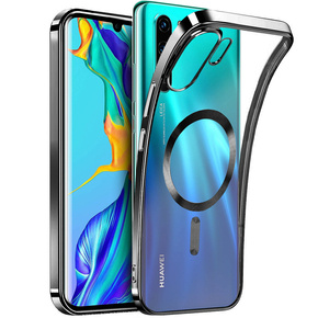 Чехол до Huawei P30 Pro, MagSafe Hybrid, чёрный