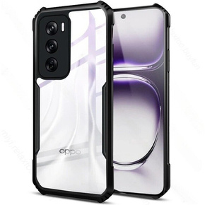 Чехол до Oppo Reno 12, AntiDrop Hybrid, чёрный