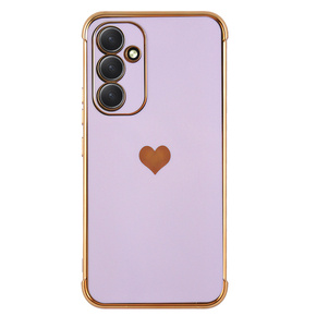 Чехол до Samsung Galaxy A54 5G, Electro heart, фиолетовый