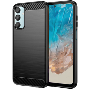 Чехол до Samsung Galaxy M35, Carbon, чёрный