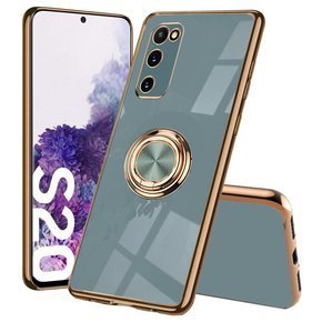 Чехол до Samsung Galaxy S20, Electro Ring, серый