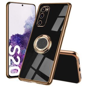 Чехол до Samsung Galaxy S20, Electro Ring, чёрный