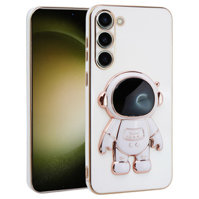 Чехол до Samsung Galaxy S23 Plus, Astronaut, белый