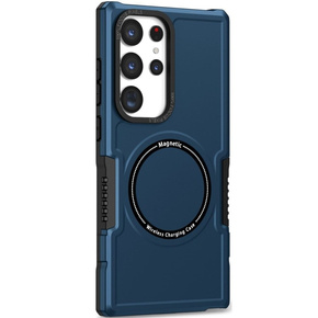 Чехол до Samsung Galaxy S23 Ultra, Protective MagSafe, темно-синий